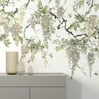 ICN50113M Trailing Wisteria Linen Mural by Ohpopsi