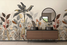ICN50116M Jangala Fossil & Ginger Mural by Ohpopsi