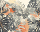Textured Palm Stone & Apricot Icon Murals Mural by Ohpopsi