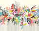 Abstract Tropic Noir Pop Icon Murals Mural by Ohpopsi