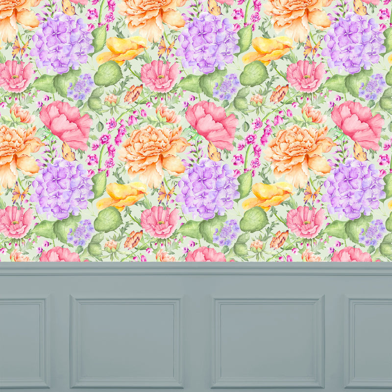 Idalia Sage Wallpaper by Voyage Maison | IDALIA/WPO/SAG