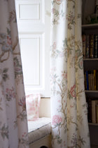 Indienne Mallow Bare Bones Fabric by Lewis & Wood