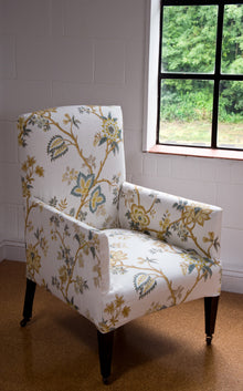 Indienne Quince Bare Bones Fabric by Lewis & Wood
