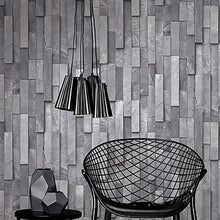 IR50108 Slate Split Face Structure Wallpaper by Today Interiors
