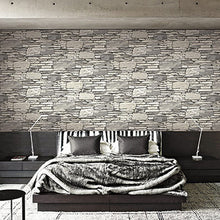 IR50300 Slate Stone Wall Structure Wallpaper by Today Interiors