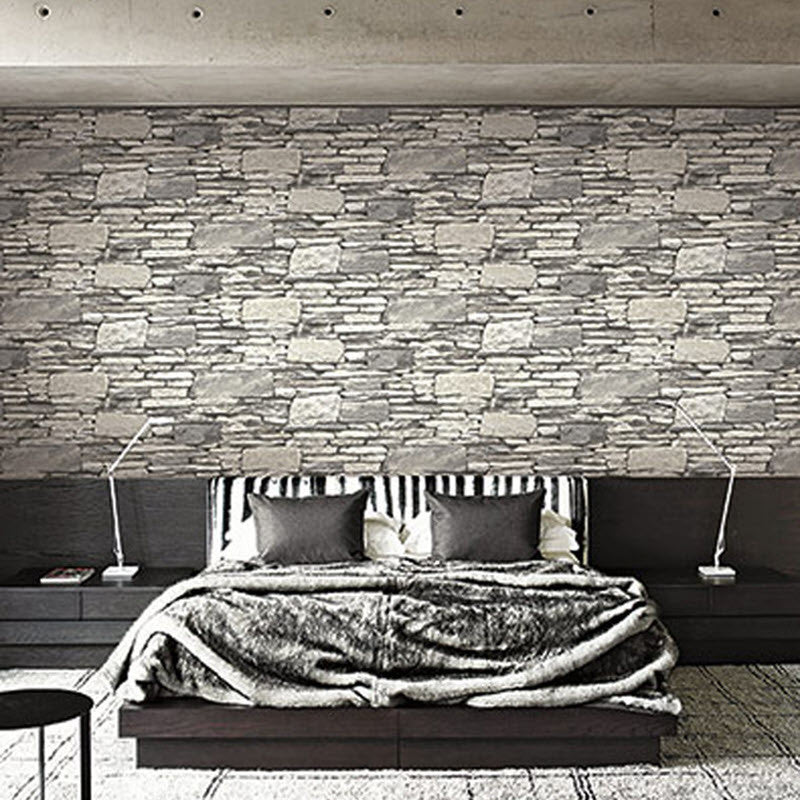 IR50300 Slate Stone Wall Structure Wallpaper by Today Interiors
