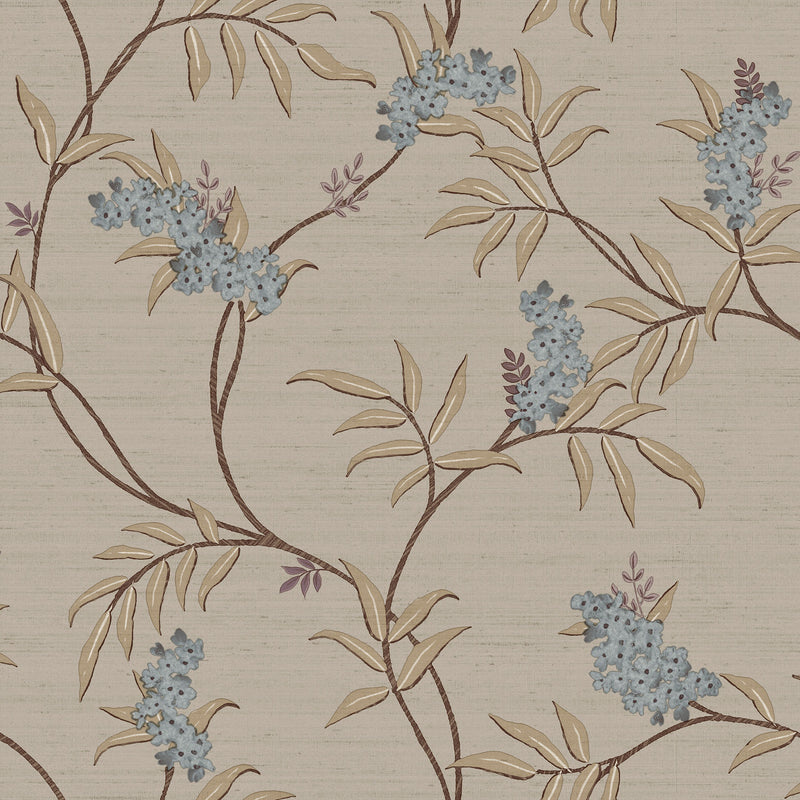 IS33303 Ramage Tonale Italian Silks and Damasks Wallpaper By Galerie