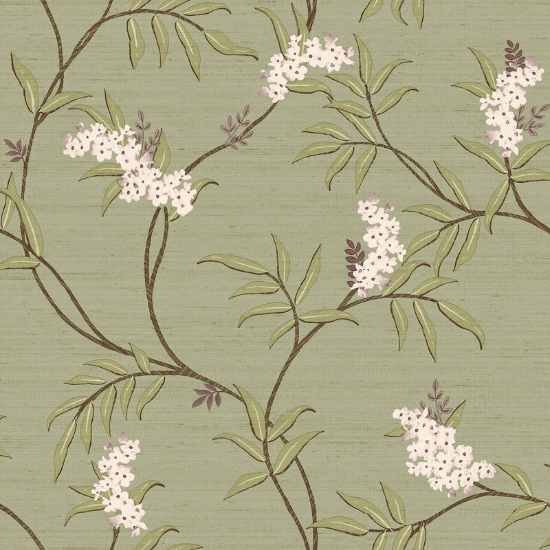 IS33305 Ramage Tonale Italian Silks and Damasks Wallpaper By Galerie
