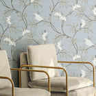 IS33306 Ramage Tonale Italian Silks and Damasks Wallpaper By Galerie