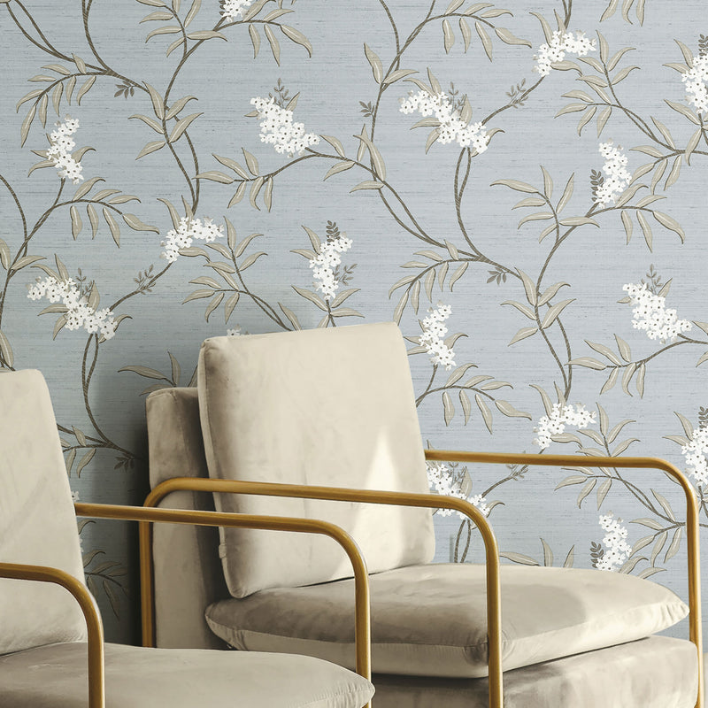 IS33306 Ramage Tonale Italian Silks and Damasks Wallpaper By Galerie