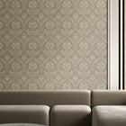 IS33337 Damasco Imperiale Italian Silks and Damasks Wallpaper By Galerie