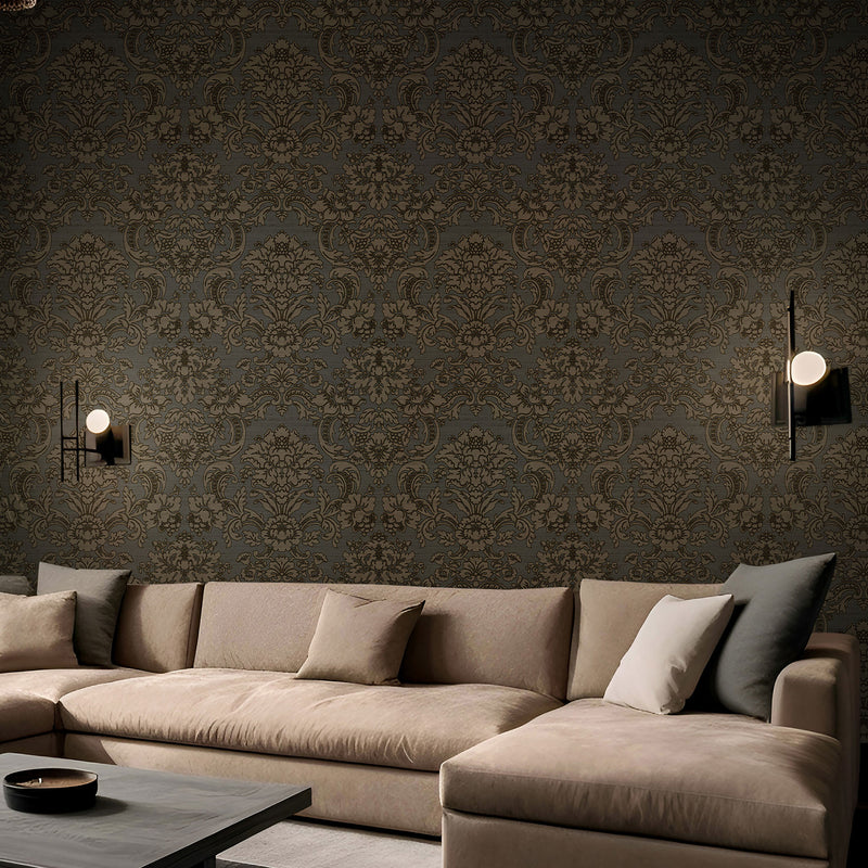 IS33349 Damasco Quirinale Italian Silks and Damasks Wallpaper By Galerie