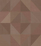 IT32418 Geometrico Congo Red Italian Textures 4 Wallpaper by Galerie