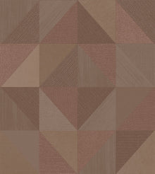 IT32418 Geometrico Congo Red Italian Textures 4 Wallpaper by Galerie