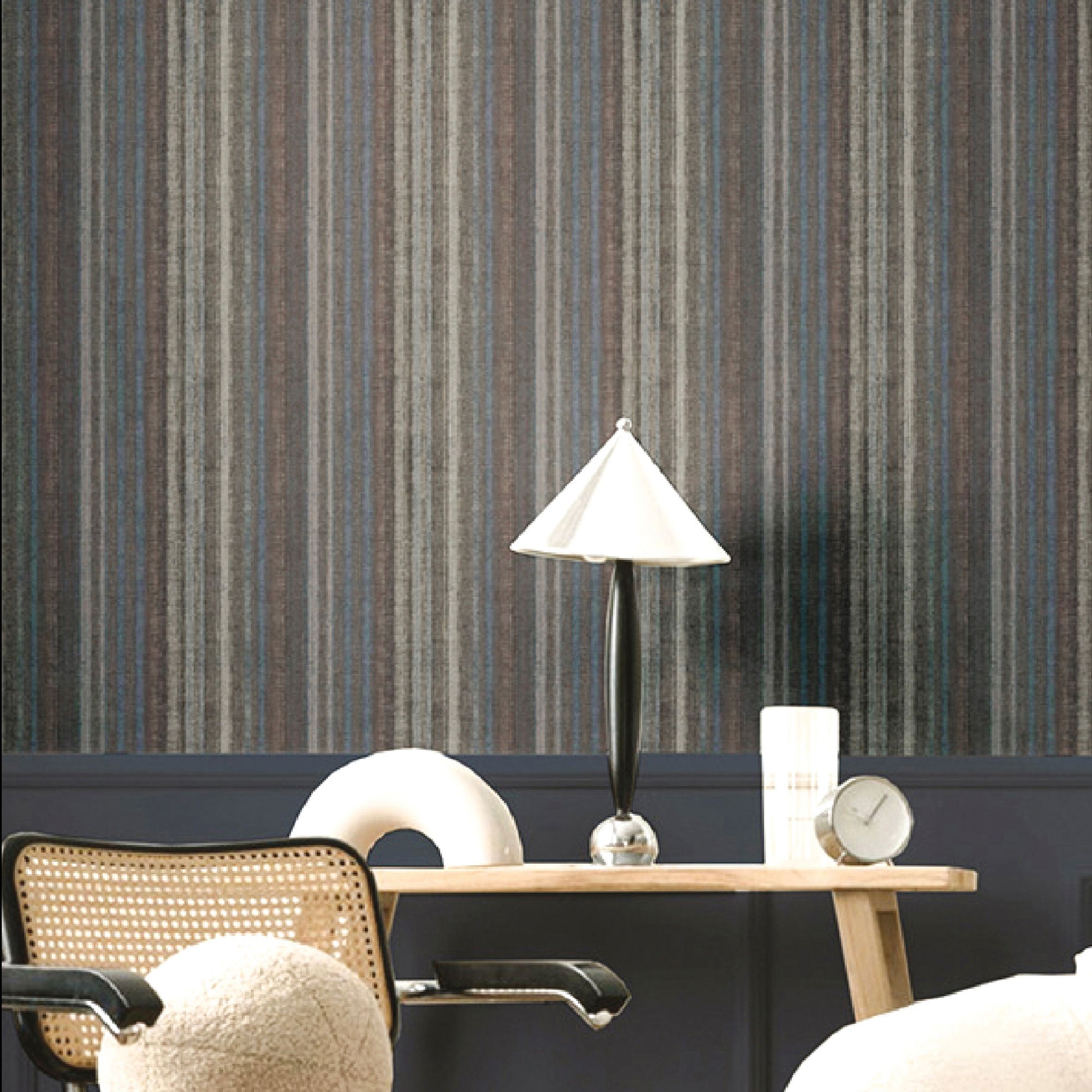 IT32456 Riga Congo Blue Italian Textures 4 Wallpaper by Galerie