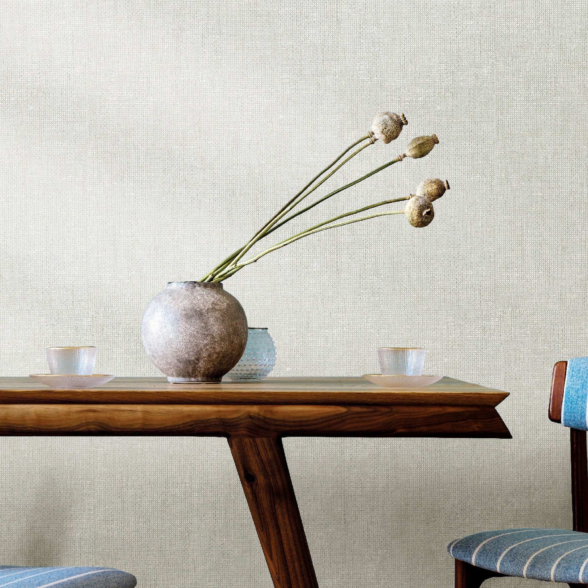 IT32461 Intreccio Congo Grey Italian Textures 4 Wallpaper by Galerie