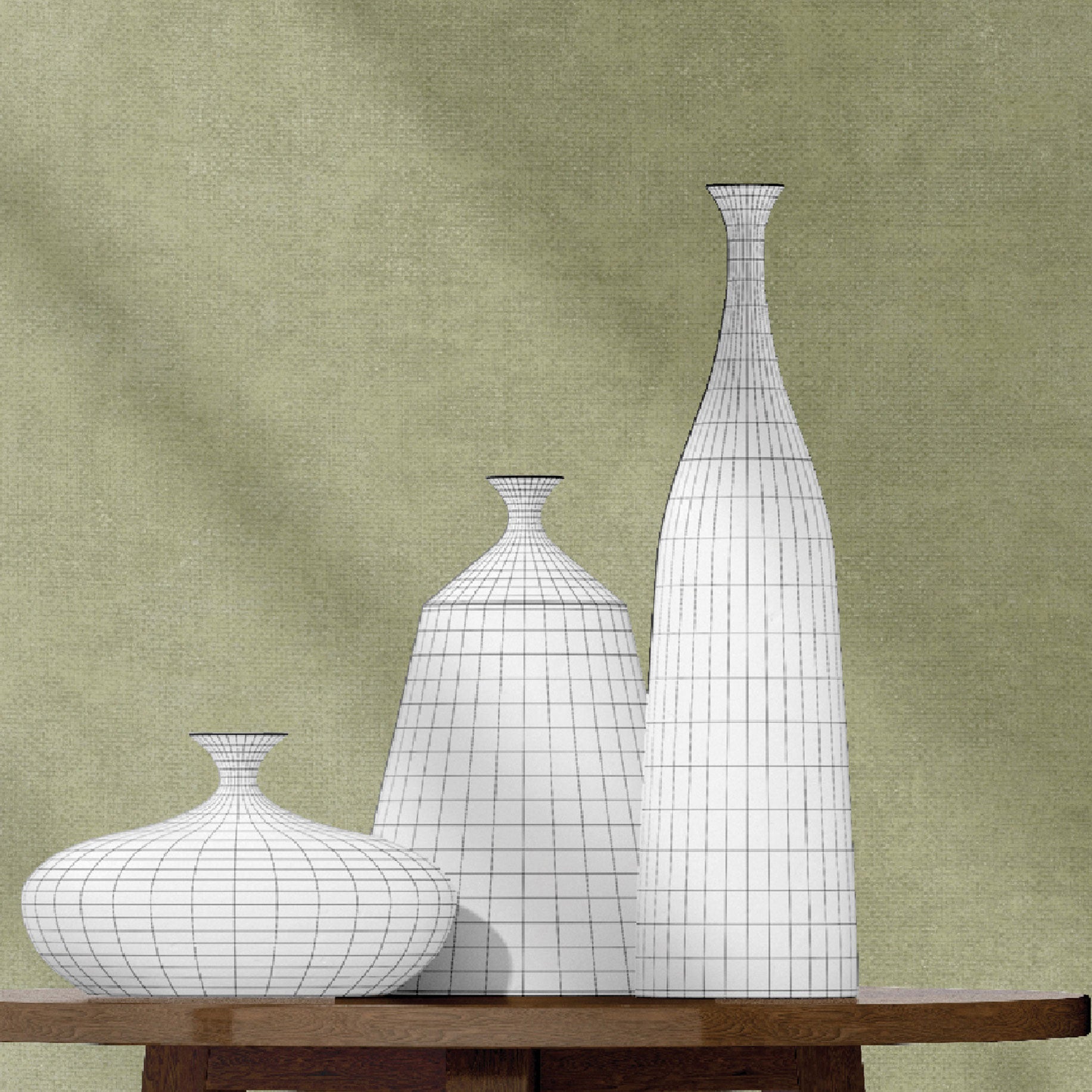 IT32475 Muro Congo Green Italian Textures 4 Wallpaper by Galerie