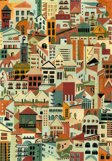 IT4401-1 Villa Terracota Ítera Wallpaper by Tres Tintas