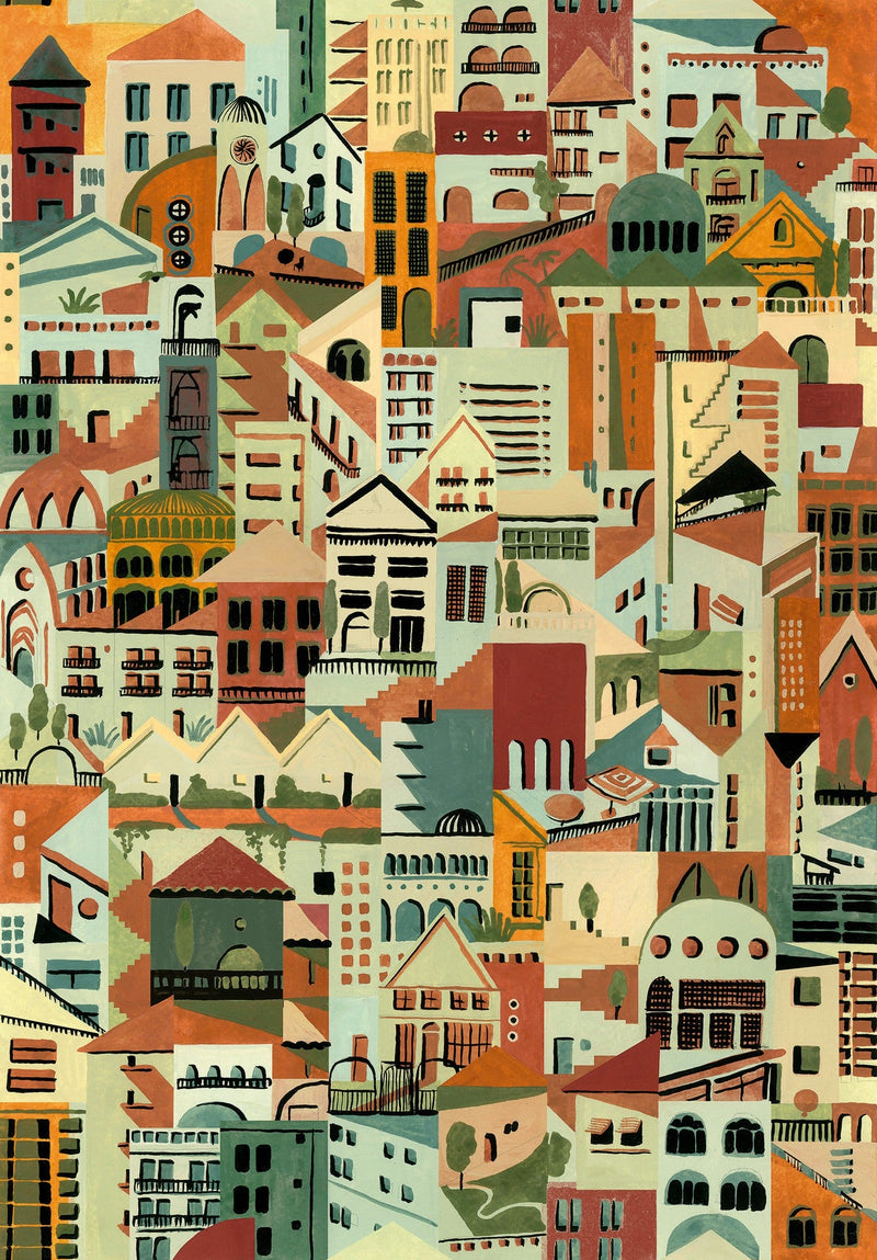 IT4401-1 Villa Terracota Ítera Wallpaper by Tres Tintas