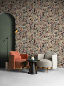 IT4401-3 Villa Salmón Ítera Wallpaper by Tres Tintas