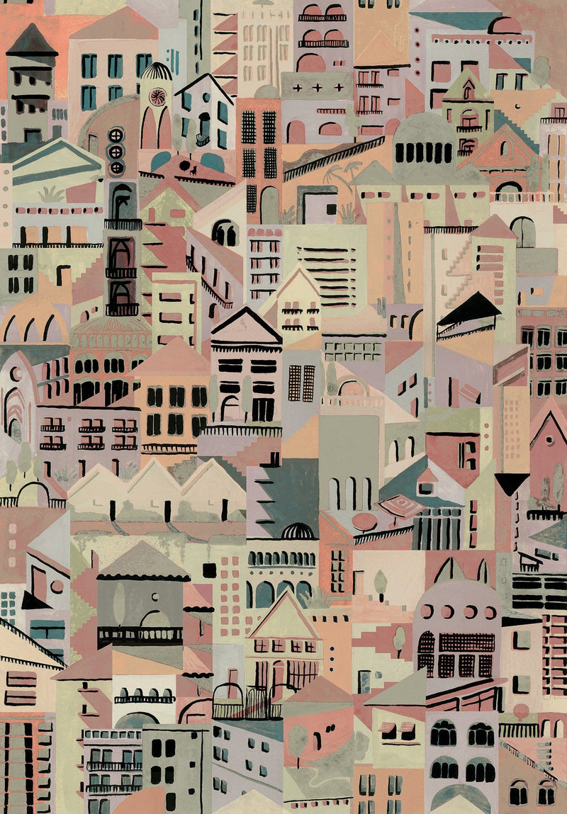 IT4401-3 Villa Salmón Ítera Wallpaper by Tres Tintas