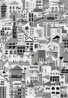 IT4401-5 Villa Gris Ítera Wallpaper by Tres Tintas