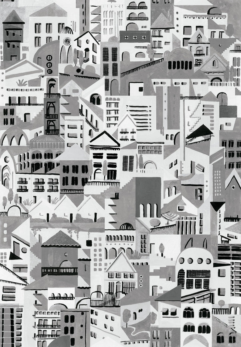IT4401-5 Villa Gris Ítera Wallpaper by Tres Tintas