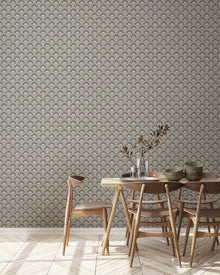 IT4404-2 Flabelo Beige Y Negro Ítera Wallpaper by Tres Tintas
