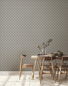 IT4404-2 Flabelo Beige Y Negro Ítera Wallpaper by Tres Tintas