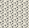 Corola Blanco Y Negro Ítera Wallpaper by Tres Tintas