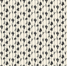 IT4405-1 Corola Blanco Y Negro Ítera Wallpaper by Tres Tintas