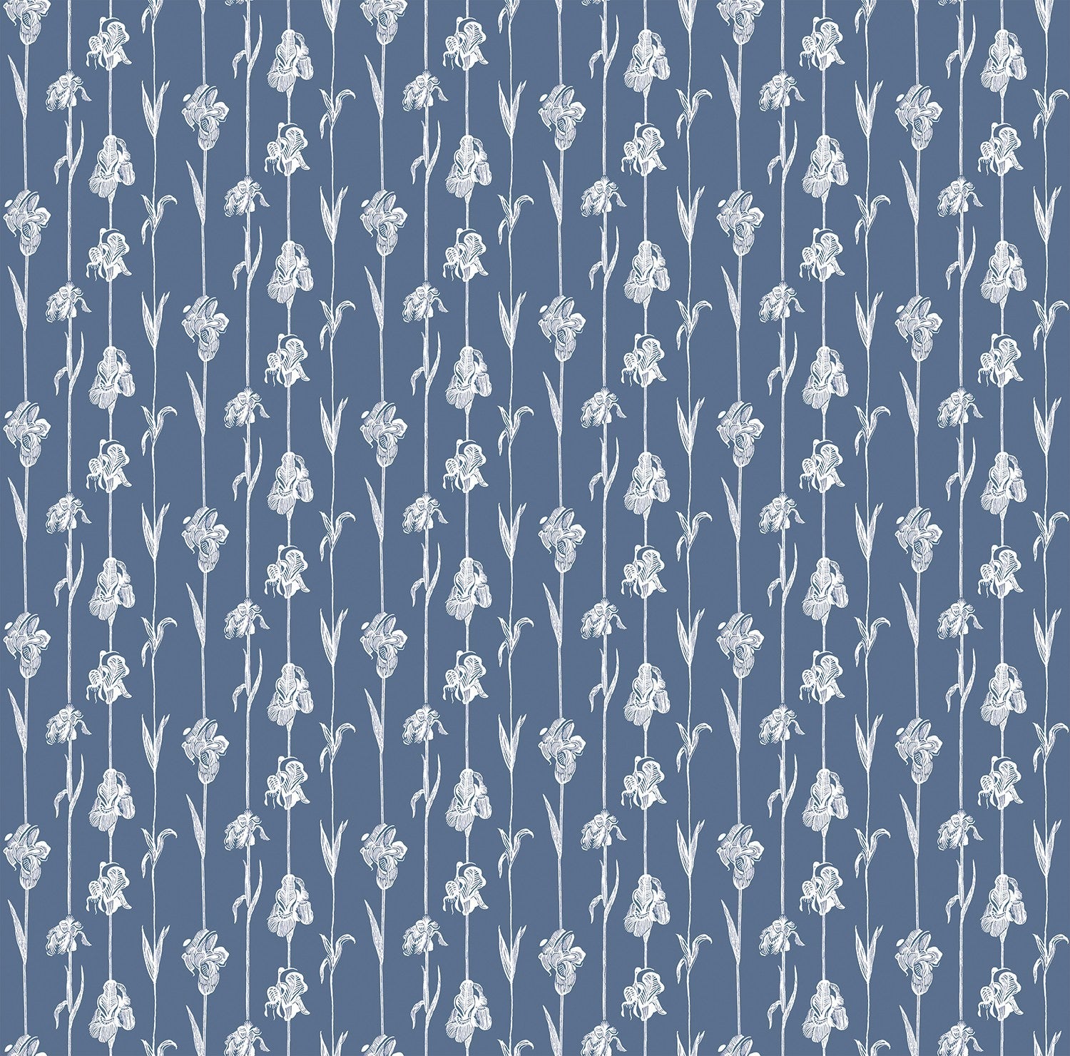 IT4405-3 Corola Azul Ítera Wallpaper by Tres Tintas
