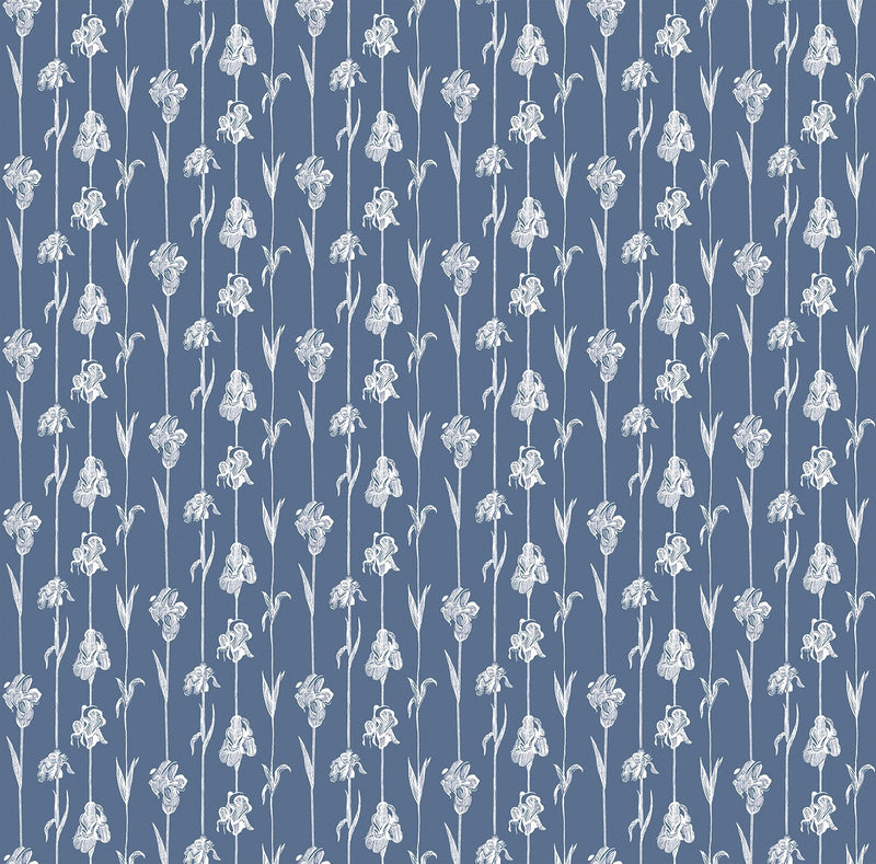 IT4405-3 Corola Azul Ítera Wallpaper by Tres Tintas