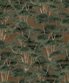 IT4407-2 Olivae Marrón Ítera Wallpaper by Tres Tintas