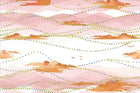 Island Atmosphere Apricot Wallpaper by Christopher Farr Cloth