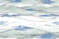 Island Atmosphere Cobalt Wallpaper by Christopher Farr Cloth