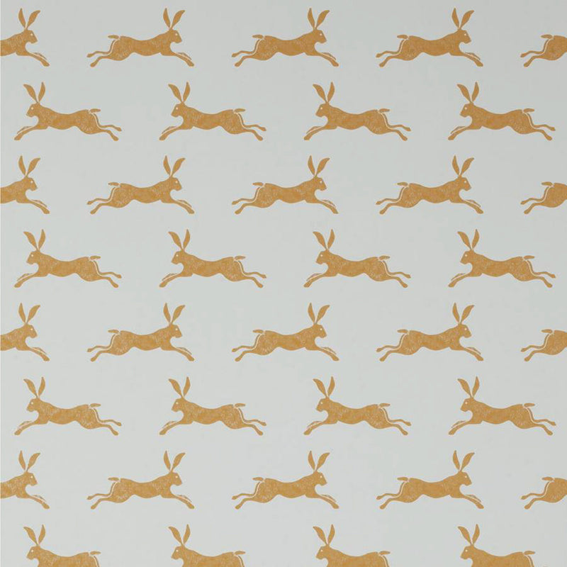 J135W-10 March Hare Rowan Wallpaper by Jane Churchill