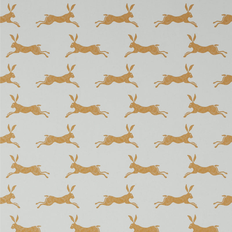 J135W-10 March Hare Brightwood Wallpaper by Jane Churchill
