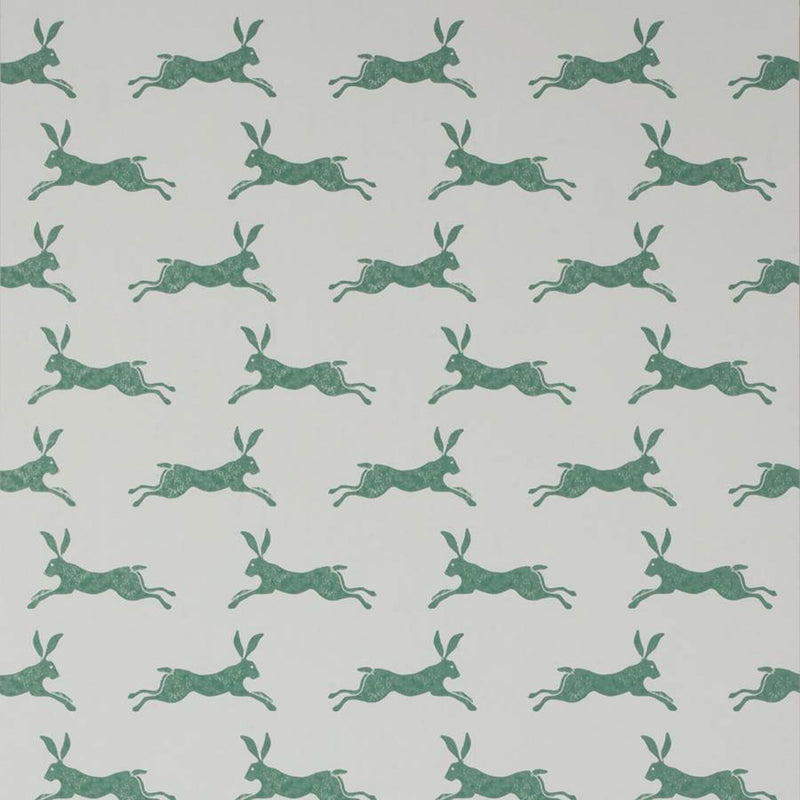 J135W-11 March Hare Rowan Wallpaper by Jane Churchill