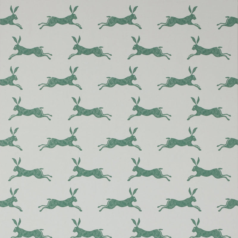 J135W-11 March Hare Brightwood Wallpaper by Jane Churchill