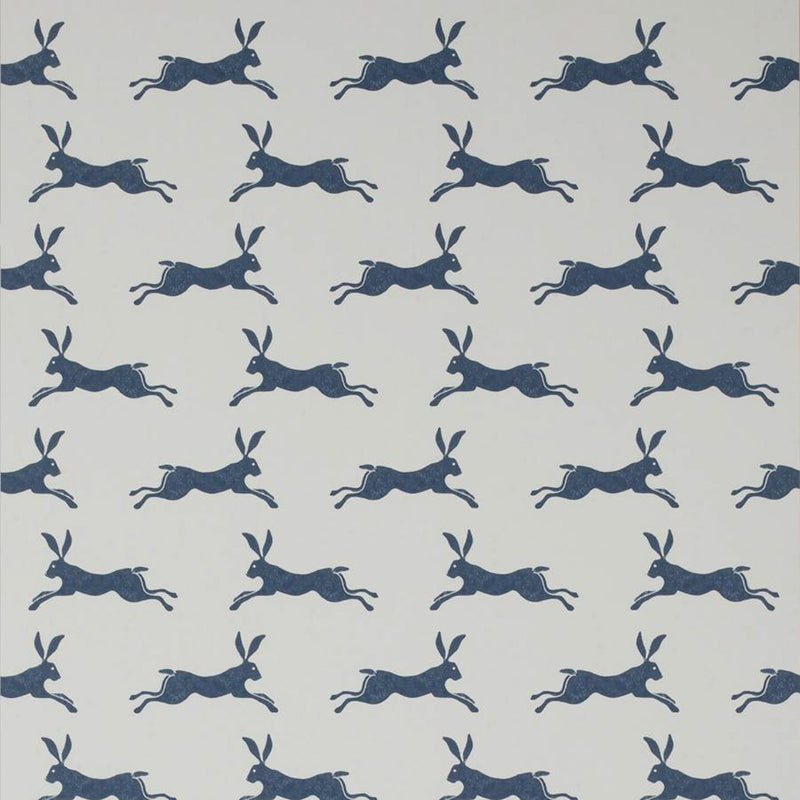 J135W-12 March Hare Rowan Wallpaper by Jane Churchill