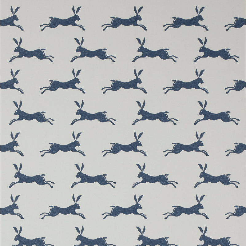 J135W-12 March Hare Brightwood Wallpaper by Jane Churchill