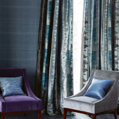 J158W-11 Astral Azzura Midnight Wallpaper By Jane Churchill