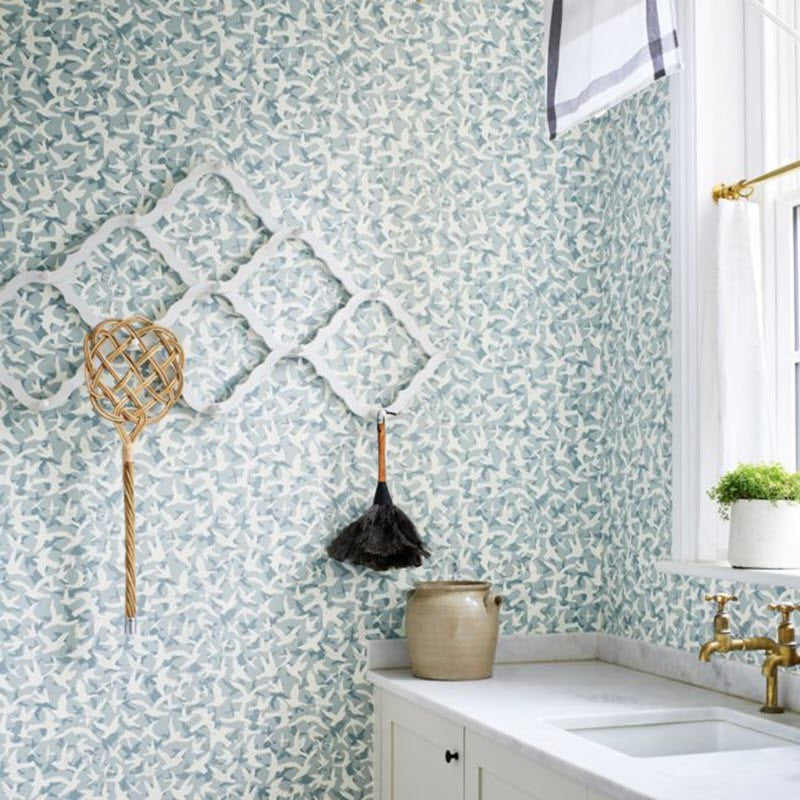 J176W-01 Windsong Rowan Wallpaper by Jane Churchill