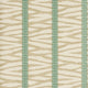 Wilder Innis Taupe and Aqua Wallpaper By Jane Churchill