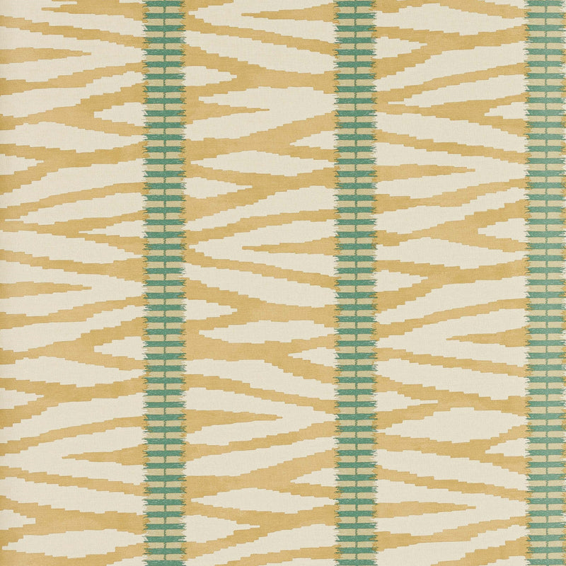 J188W-03 Wilder Innis Yellow Wallpaper By Jane Churchill