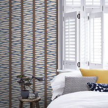 J188W-04 Wilder Innis Indigo Wallpaper By Jane Churchill