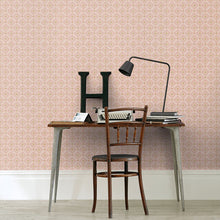 J191W-02 Payton Innis Pink Wallpaper By Jane Churchill