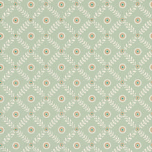 J191W-05 Payton Innis Aqua Wallpaper By Jane Churchill