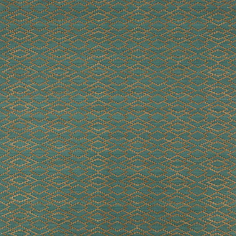J8001-06 Geometric Silk Atmosphere IV Wallpaper By Jane Churchill